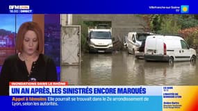 Inondations dans le Rhône - Un an après, les sinistrés encore marqués