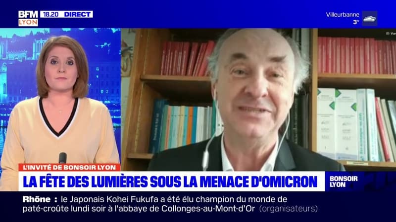 Bruno Lina, virologue aux HCL, était l'invité de Bonsoir Lyon du 30/11/21