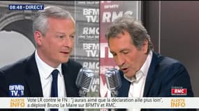 Bruno Le Maire pourrait travailler avec Emmanuel Macron, s'il est élu