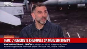 "J'espère que le peuple iranien pourra le plus vite possible jouir de choses simple", confie Kheiron, comédien franco-iranien