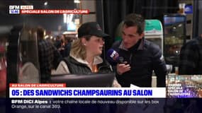 Hautes-Alpes: des sandwichs champsaurins au Salon de l'agriculture