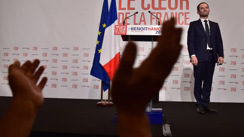 Benoît Hamon, le 29 janvier 2017.
