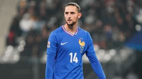 Adrien Rabiot avec l'équipe de France le 14 novembre 2024