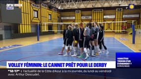 Volley féminin: les joueuses du Cannet prêtes avant leur derby