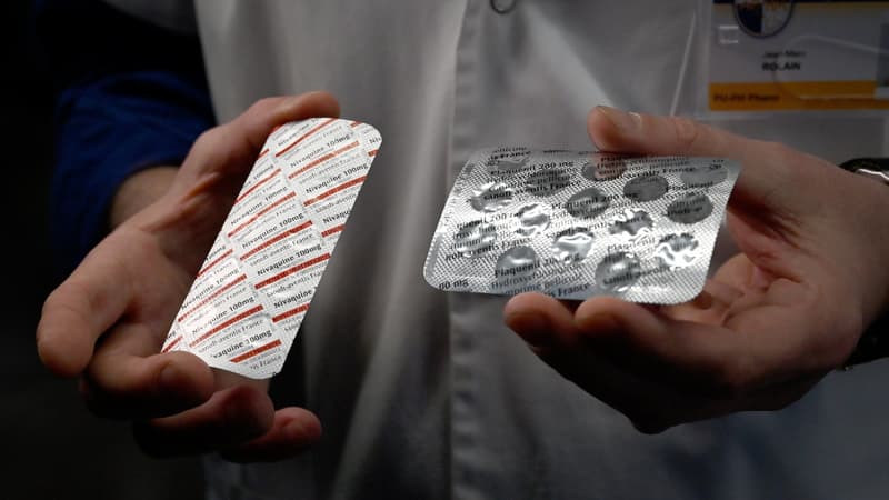 Des plaquettes de chloroquine