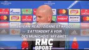 Bayern-Real : Zidane et Kroos s'attendent à voir des Munichois "affamés"