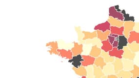 Les départements les plus touchés par les cambriolages