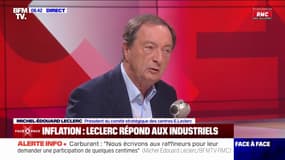 "Non", Michel-Édouard Leclerc affirme ne pas faire plus de marge sur une marque que sur une marque distributeur