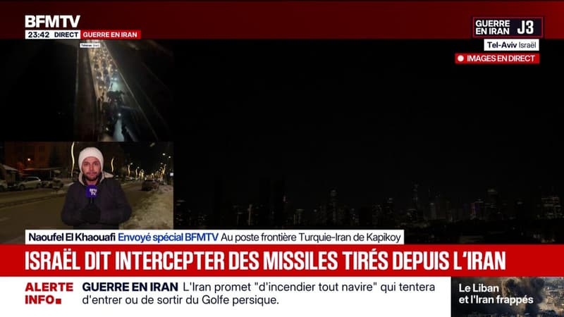 Des Iraniens, apeurés, se sont réfugiés en Turquie pour fuir les bombardements