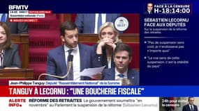 Budget: Jean-Philippe Tanguy (RN) accuse le gouvernement d'avoir "menti" et dénonce "une boucherie fiscale"