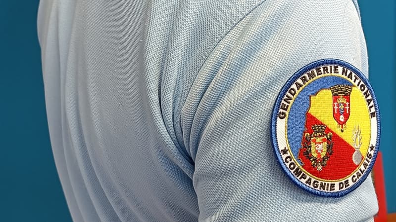 Un gendarme de la brigade départementale de Calais