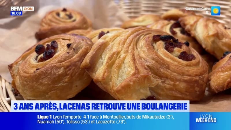 Lacenas: la commune retrouve une boulangerie trois ans après 