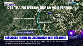 Buëch: des trains en circulation test dès lundi prochain