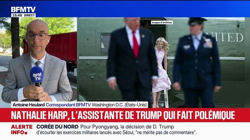 Qui est Nathalie Harp, assistante de Donald Trump?