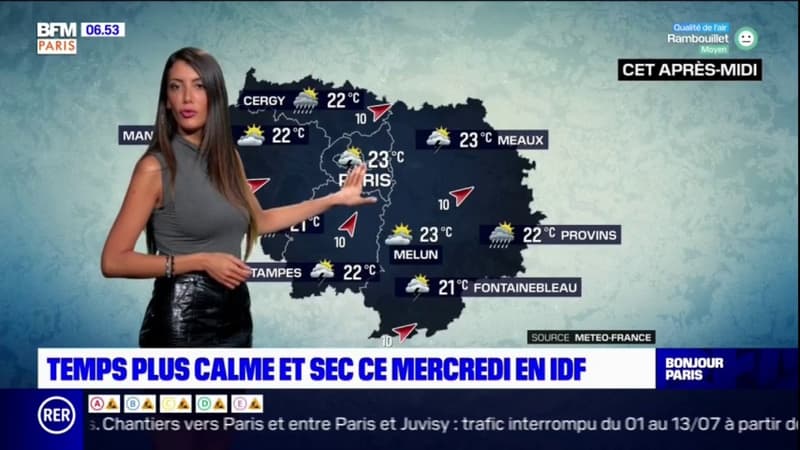 Météo Paris-Ile de France: un temps sec et calme ce mercredi 7 juillet