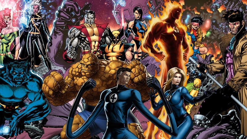Les X-Men à la rencontre des 4 Fantastiques