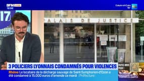 Lyon: trois policiers condamnés pour des violences commises lors d'une interpellation