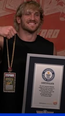 L'influenceur Logan Paul cède aux enchères la carte Pokémon la plus rare de l'Histoire