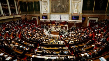 L'Assemblée nationale, le 18 juin 2017 à Paris.