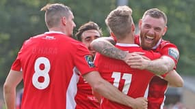 Les joueurs de Billericay Town ont vu un de leur attaquant inscrire un but d'anthologie.