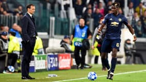Massimiliano Allegri et Paul Pogba