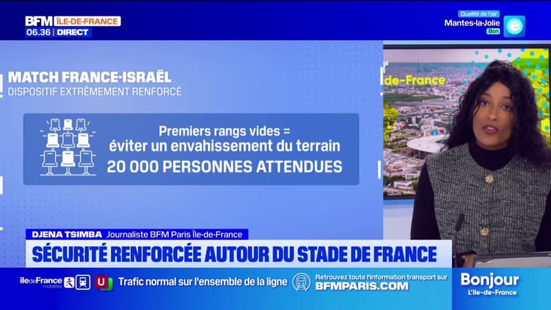 France-Israël: sécurité maximale autour du Stade de France