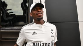 Paul Pogba avec la Juventus en 2022