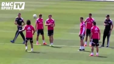 Ronaldo bloque sur les jongles de Marcelo