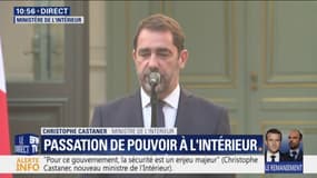 A l'Intérieur, Castaner promet une énergie "chaque jour, 24 heures sur 24, sans repos, sans perte de temps"