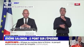 Jérôme Salomon: "28.143 personnes sont hospitalisées et 6838 patients sont en réanimation"