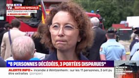 Incendie dans un gîte à Wintzenheim: "L'origine serait probablement un feu qui a couvé" selon Nathalie Kielwasser, la vice-procureure de Colmar
