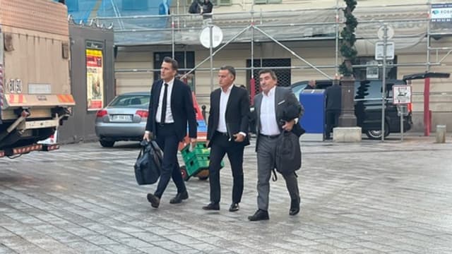 Christophe Galtier er arrive au tribunal de Nice pour son procès Christophe Galtier er arrive au tribunal de Nice pour son procès