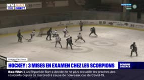 Hockey: trois personnes mises en examen chez les Scorpions de Mulhouse