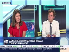 Alice Ducros (Bordier & Cie) : comment expliquer la poursuite de la hausse sur les marchés ? - 02/06