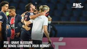 PSG : Grave blessure au genou confirmée pour Bernat