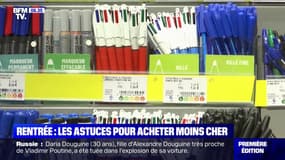 Rentrée: les astuces pour acheter moins cher les fournitures scolaires