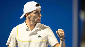 Ugo Humbert à Dubaï en février 2024.