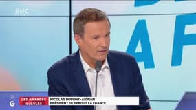 #GrandOral - "Quand je disais que la justice était laxiste il y a 5 ans, on me traitait fasciste ! !" #NicolasDupontAignan  #GGRMC