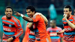 Loïc Rémy, Brandao et Morgan Amalfitano