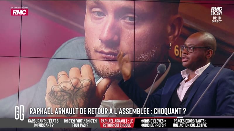Raphaël Arnault de retour à l'Assemblée: "Ce n'est pas Raphaël Arnault qui a tué Quentin Deranque", assure Abel Boyi