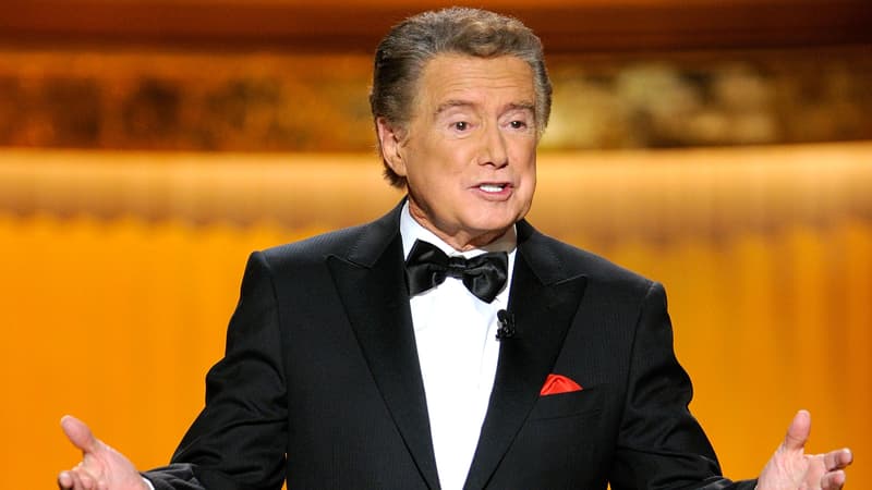 L'animateur américain Regis Philbin, en 2010.
