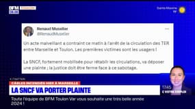 Câbles incendiés à Marseille: la SNCF va porter plainte