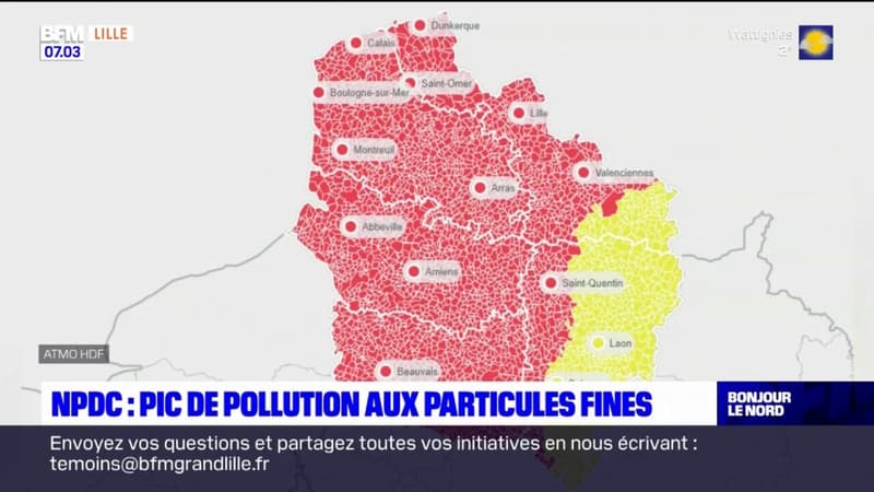 Nord-Pas-de-Calais: nouvel épisode de pollution de l'air