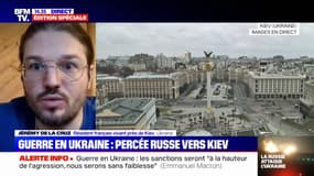 "Les vitres ont tremblé": un Français vivant près de Kiev témoigne des explosions