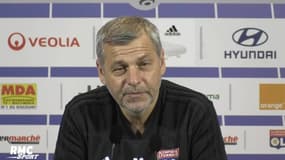 OL - Genesio : "On est favoris" face à Saint-Etienne 