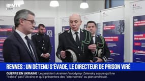 Rennes : un détenu s'évade, le directeur de prison viré - 21/11