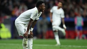 Vinicius Junior lors du choc Atlético-Real Madrid, le 12/03/2025
