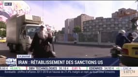 Iran : rétablissement des sanctions US
