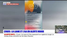 Inondations dans le Pas-de-Calais: un nouveau message FR-Alert envoyé aux habitants concernés par la vigilance rouge