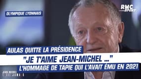 "Je t'aime Jean-Michel", l'hommage de Tapie qui avait ému Aulas aux larmes en 2021 (Comme Jamais)